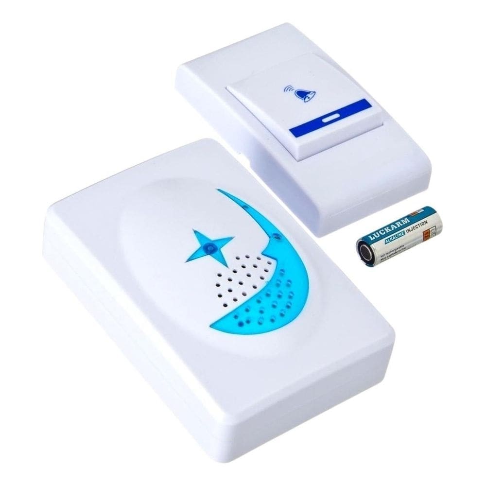 Campanhia residencial wireless doorbell 32 toques diferentes