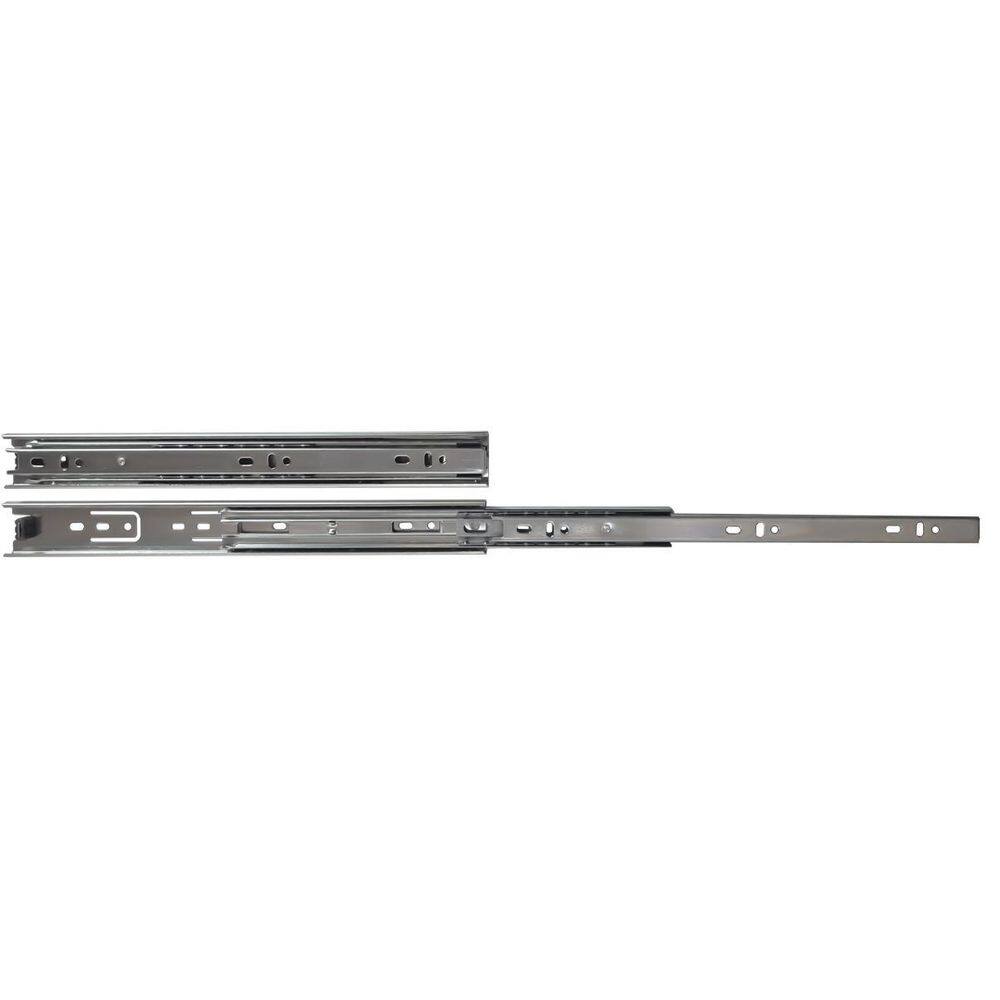 Kit 2 corrediças telescópicas 30cm 25kg para gaveta 1 par