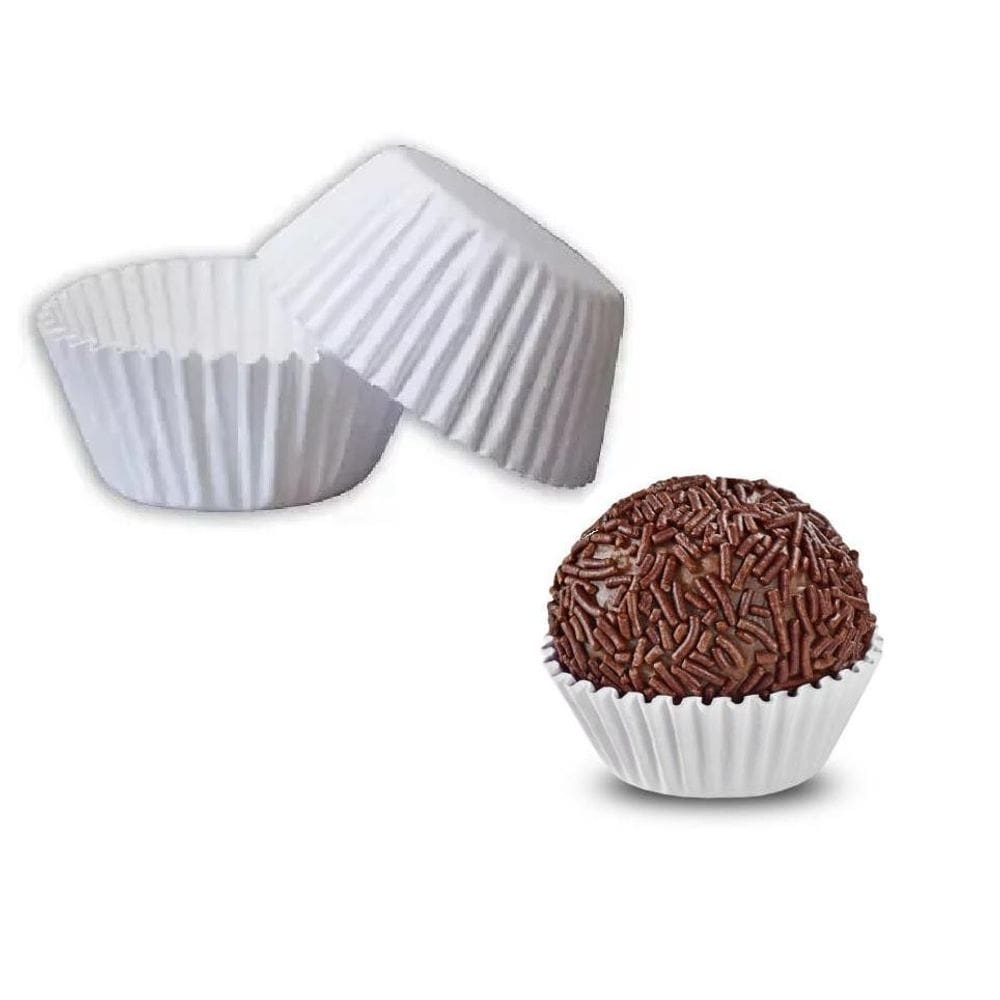 Forminha forma de papel para docinhos doce n6 branca c/1000