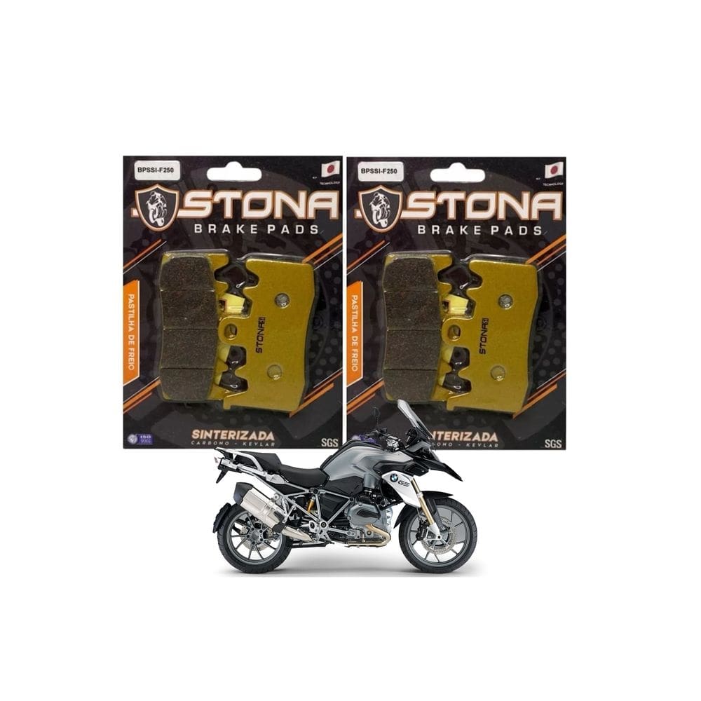 Kit pastilha freio dianteira Stona sinter Bmw R 1200GS 2017