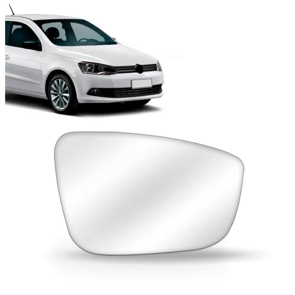 Lente retrovisor gol voyage g6 fox 2013 a 2017 com base