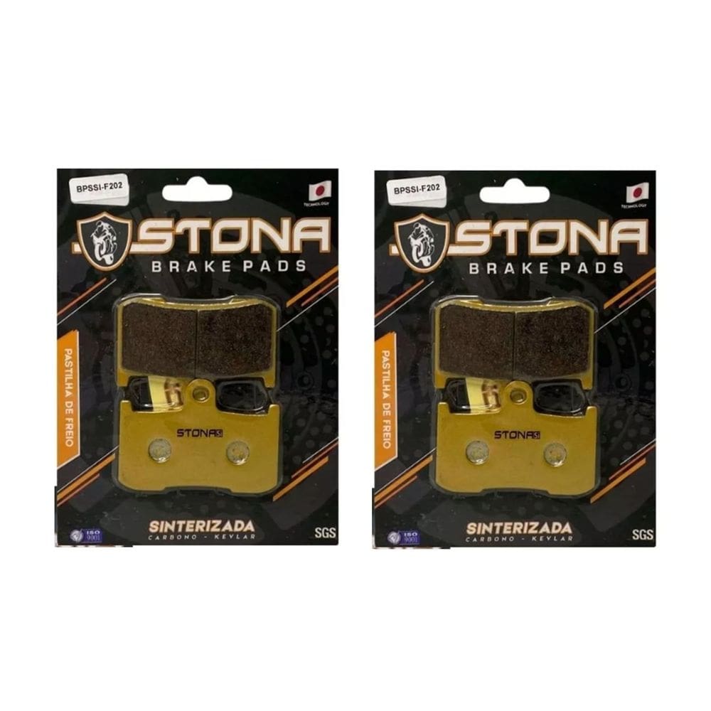 Pastilha freio dianteira Stona Carbono/Kevlar ZX-9R 2003
