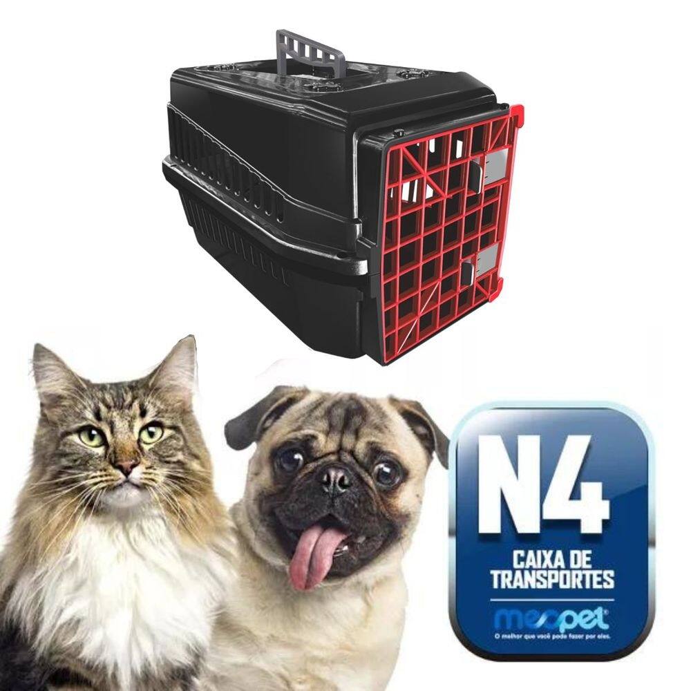 Caixa De Transporte Para Cão E Gato - N°4 Black