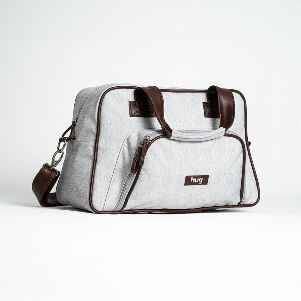 Bolsa de Maternidade Hug Média Montreal Cinza