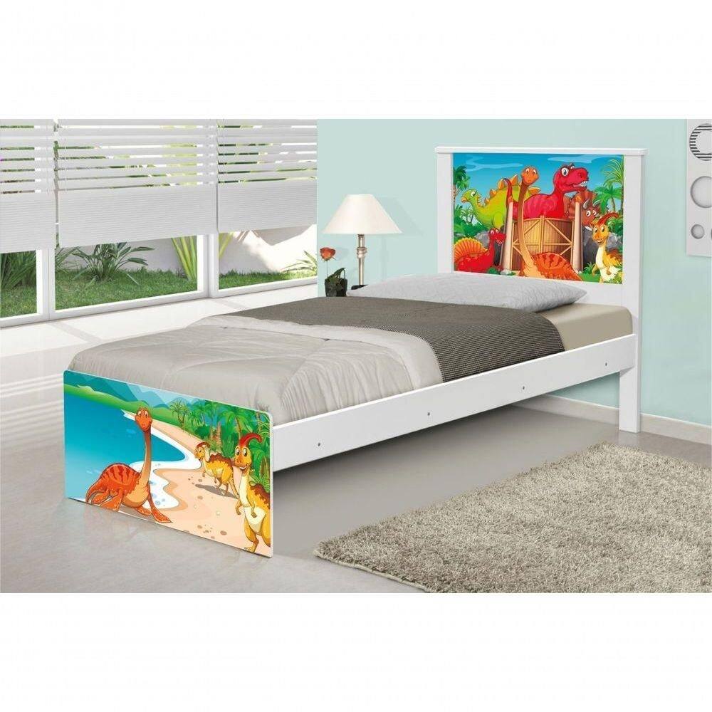 Cama Solteiro Terra Dos Dinossauros
