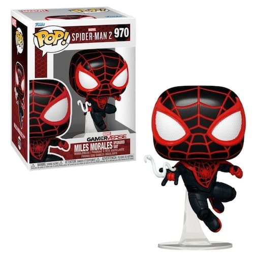 imagem-Funko Pop Marvel Spiderman 2 Miles Morales Upgraded Suit 970
