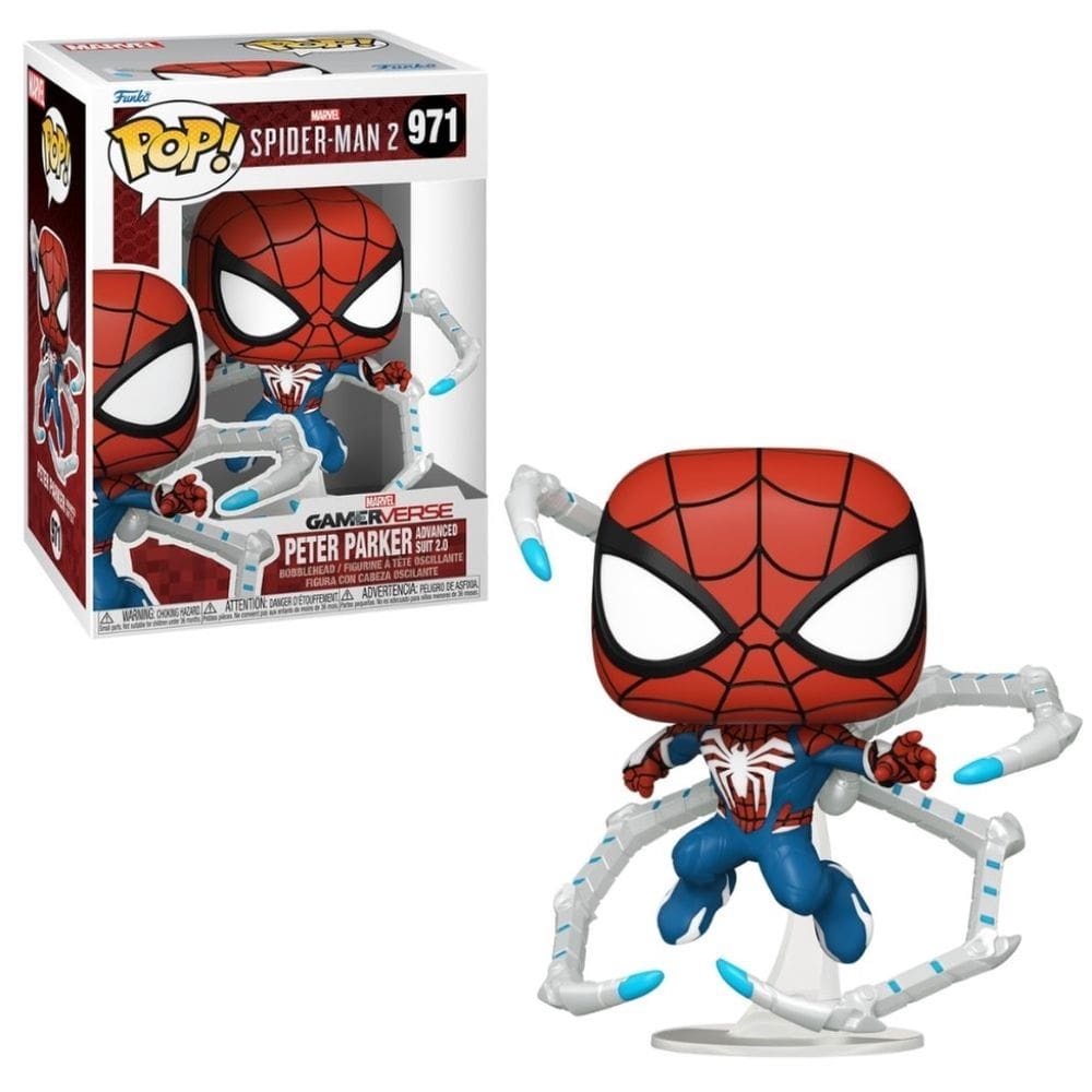 Funko Pop Games Spiderman Peter Parker Advanced Suit 2.0 971