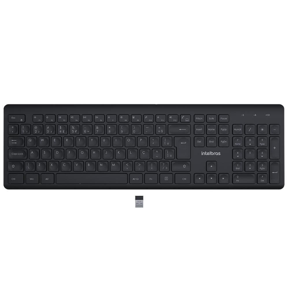 Teclado Intelbras Tsi50 Sem Fio Preto