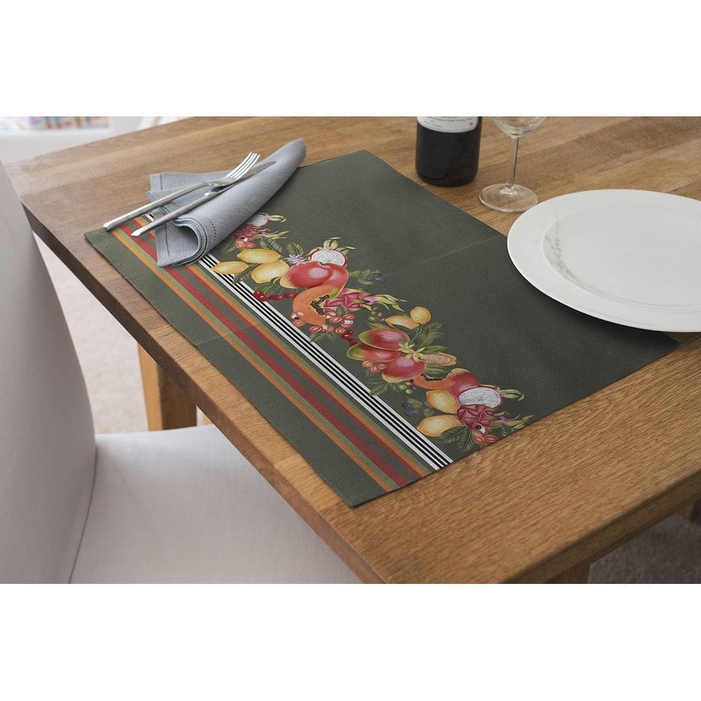 Jogo Americano Retangular 4 Lugares - Mesa Posta G00090