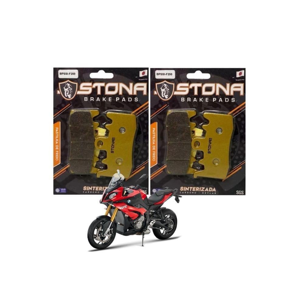 Kit pastilha freio dianteira Stona moto Bmw S 1000XR 2018