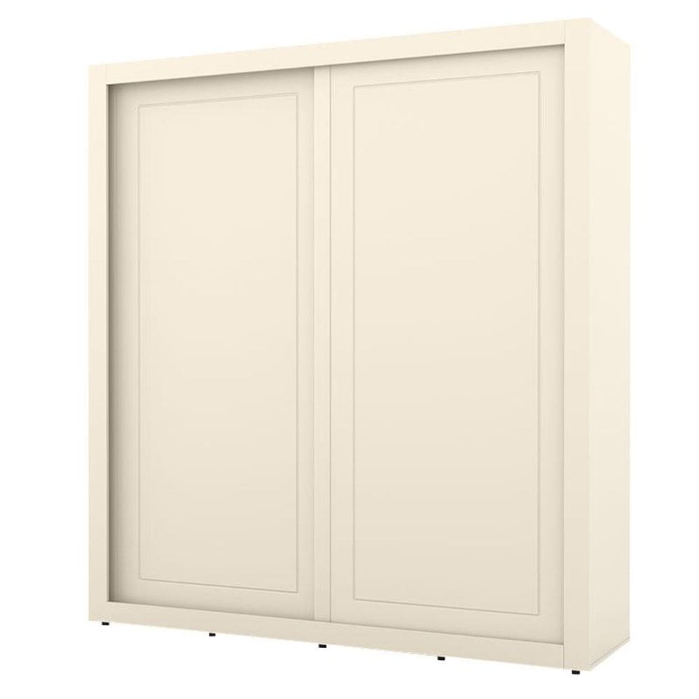 Guarda Roupa Tutto New 2 Portas de Correr Off White - Matic