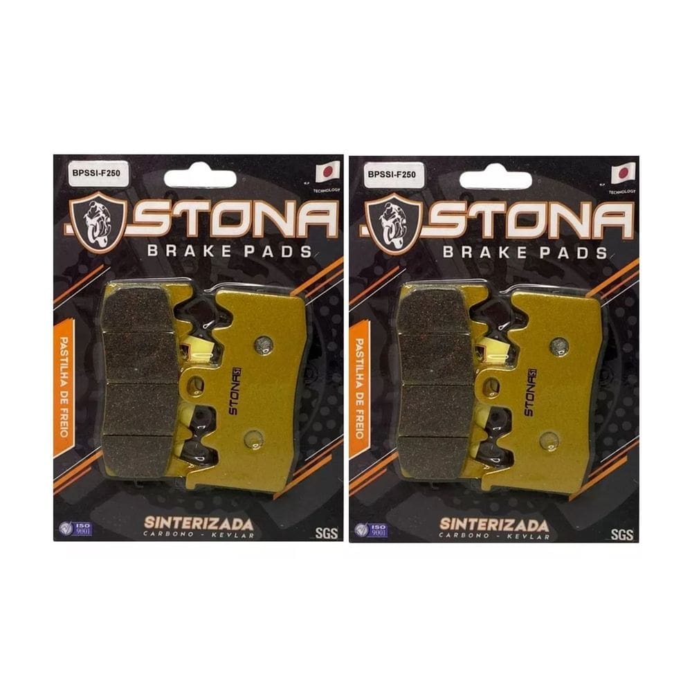 Jg Pastilha freio dianteira Stona Tiger Explorer 2016 e 2017