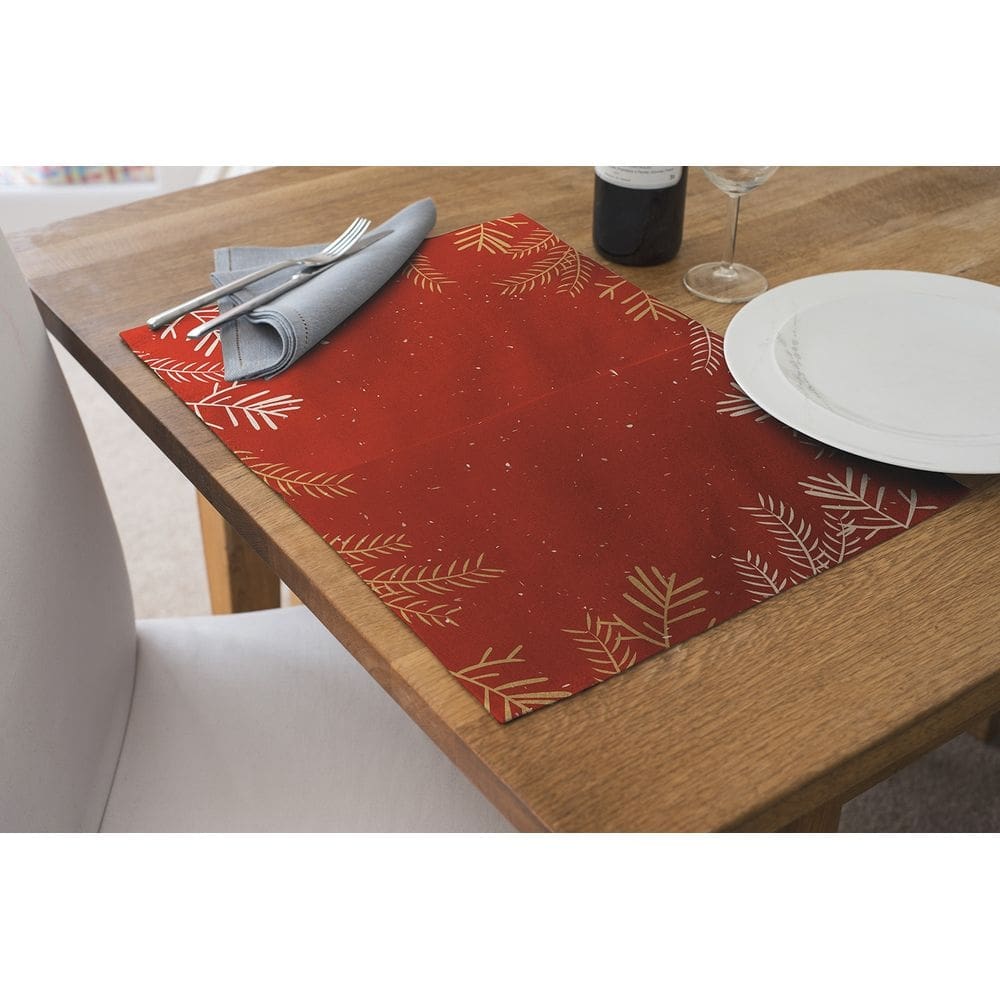 Jogo Americano Retangular 4 Lugares - Mesa Posta G00080