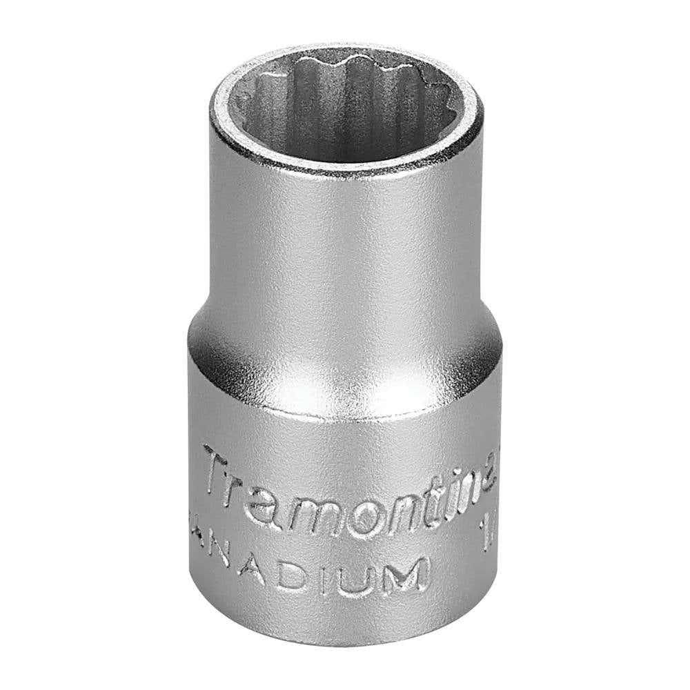 Soquete Estriado Encaixe 1/2 POL x 13mm 44833113 TRAMONTINA