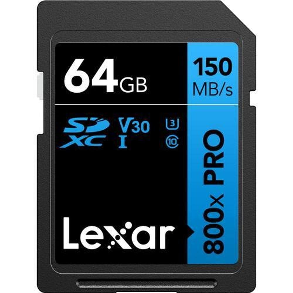 Cartão Memória Lexar Sd Xc 64Gb 150Mb/S Uhs-I V30 Pro