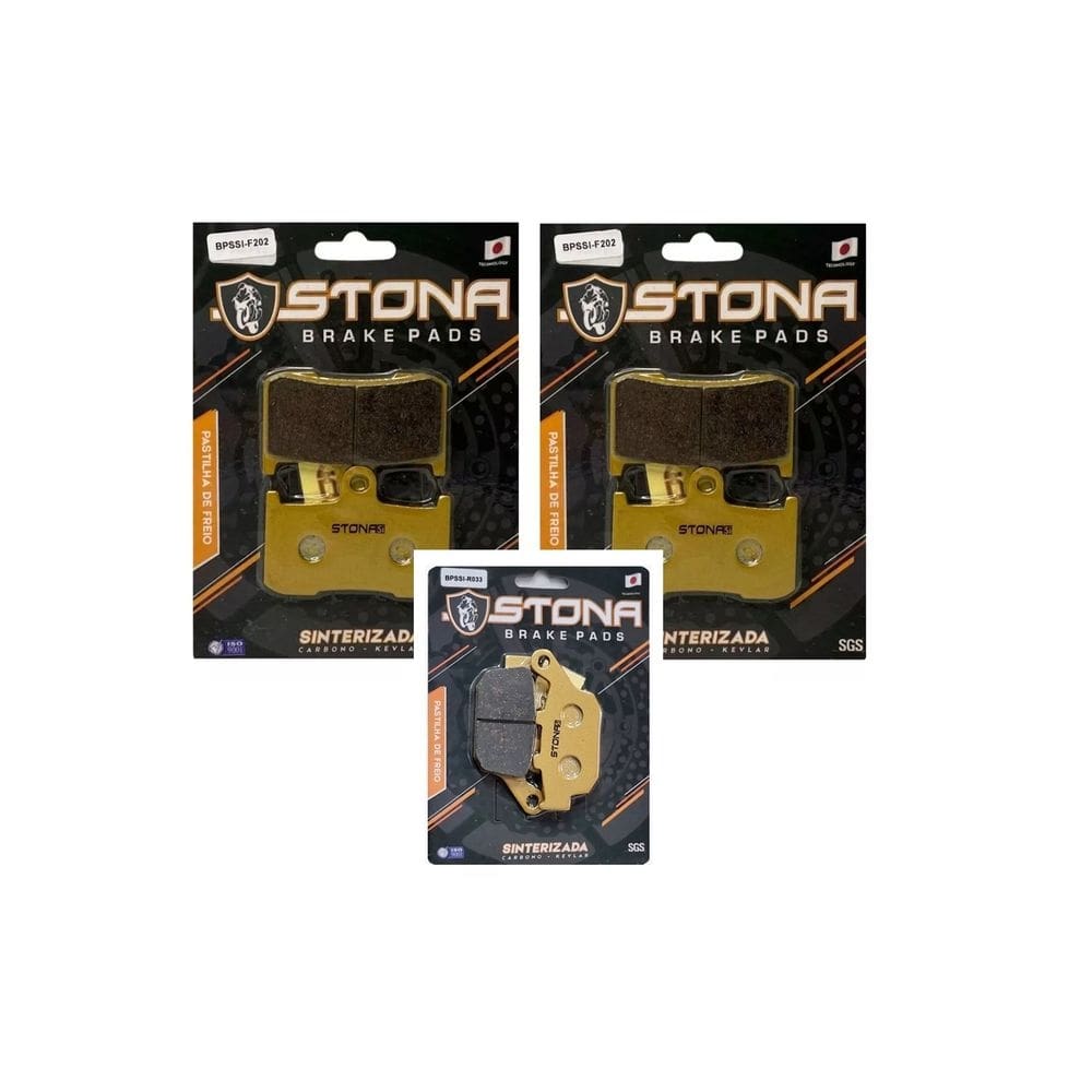 Kit Pastilha Freio Dianteira e Traseira Z 800 Z800 2013-2017