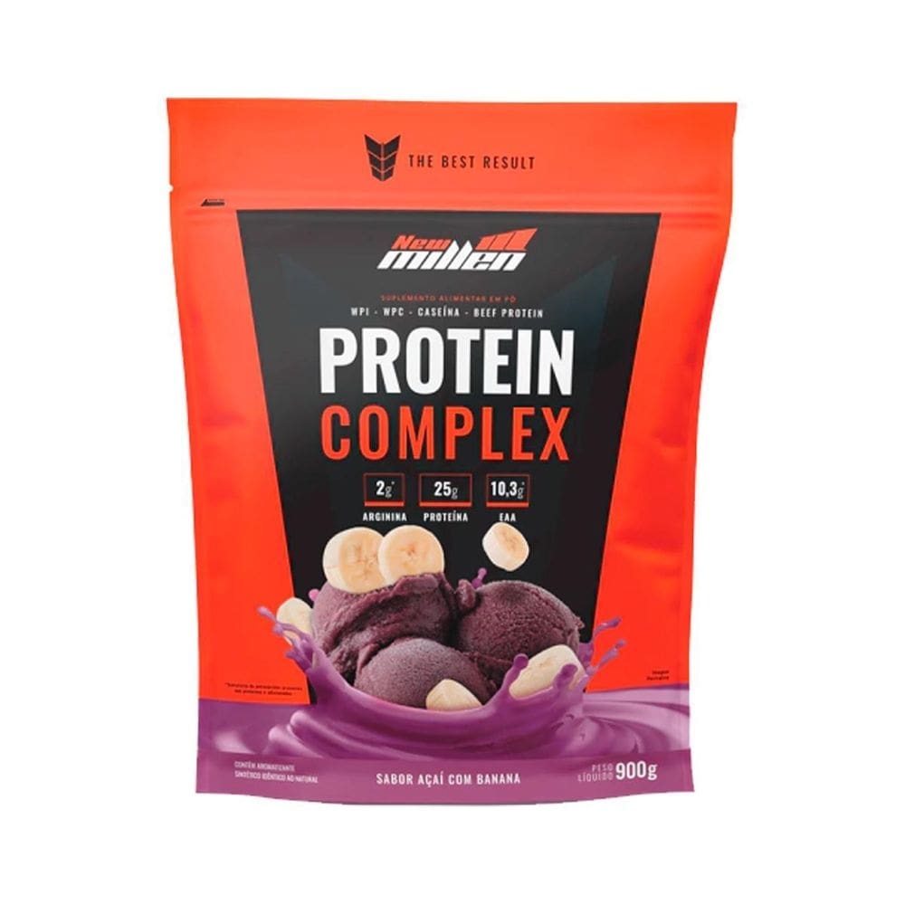 Protein complex acai com banana stand pouche 900g