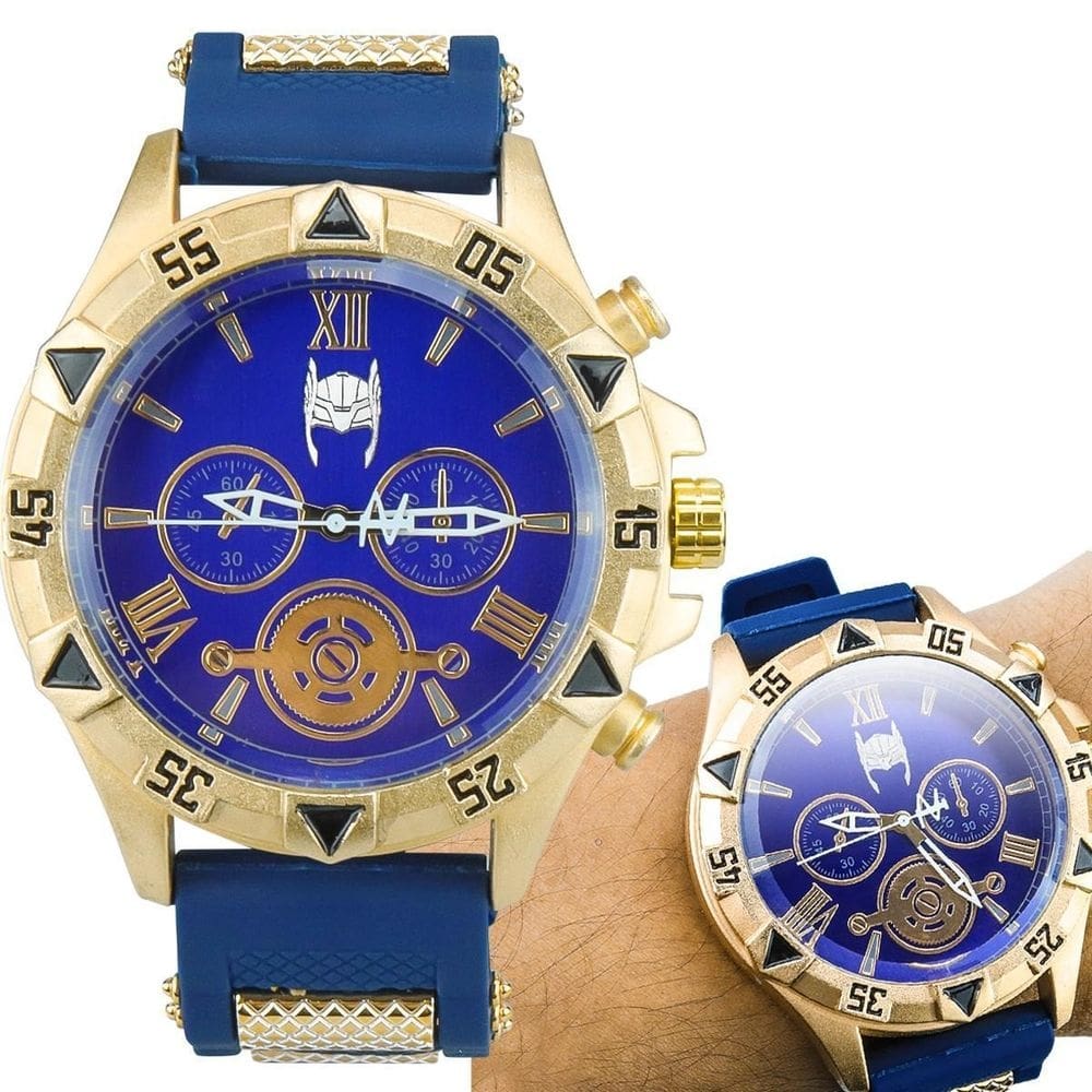 Relógio masculino orizom spaceman 5cm largura