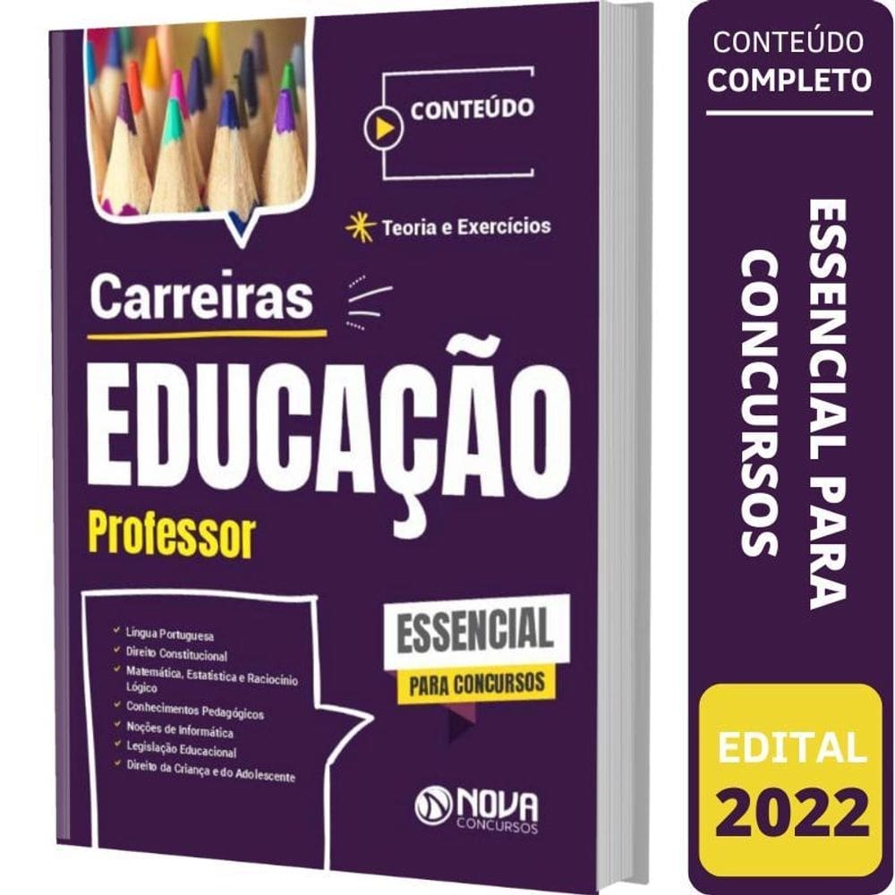 Apostila carreiras educacionais - professor