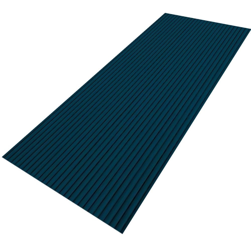 Passadeira Emborrachada Antiderrapante PVC 3,00Mx45Cm Azul