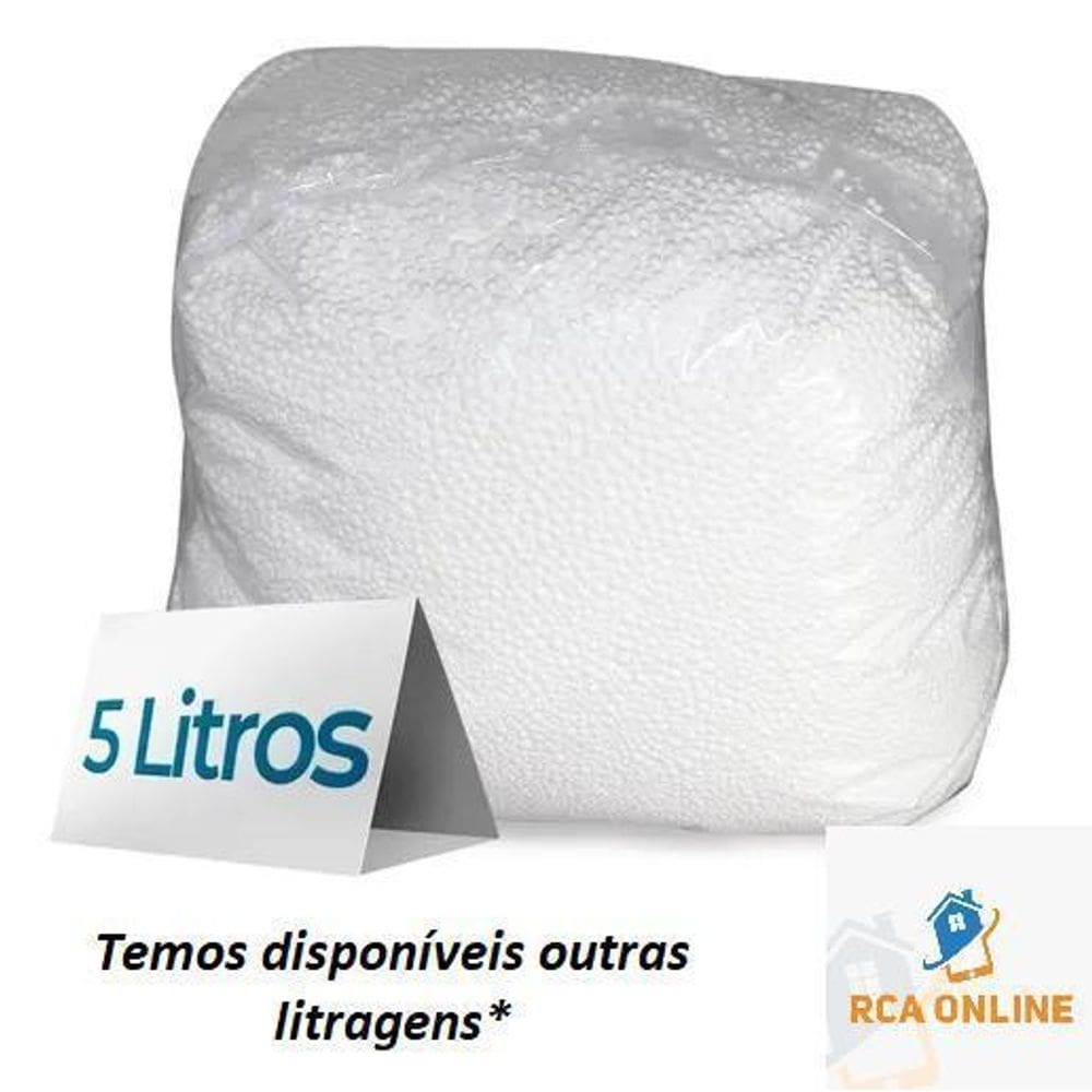 Bolinhas de isopor pérolas para artesanato-almofadas-5ltrs