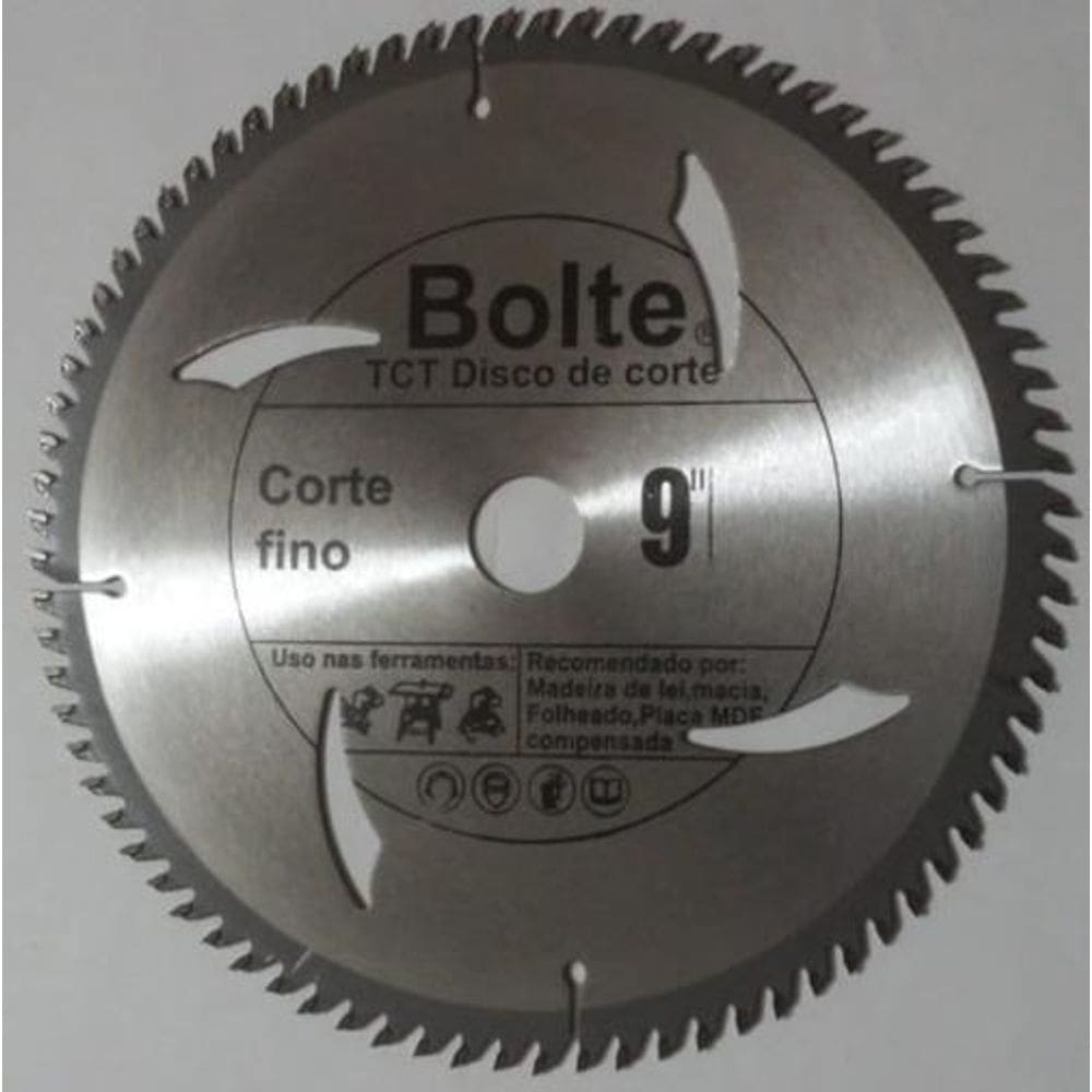 Lâmina serra circular madeira 230mm 80 dentes