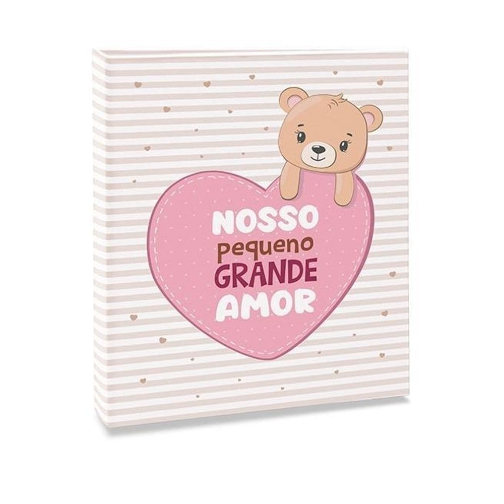 Álbum de fotos diário do bebê 120 fotos 10x15 grande amor