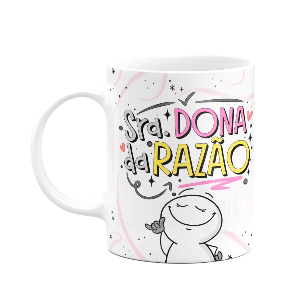 Caneca funny Namorados - Senhora dona da razão