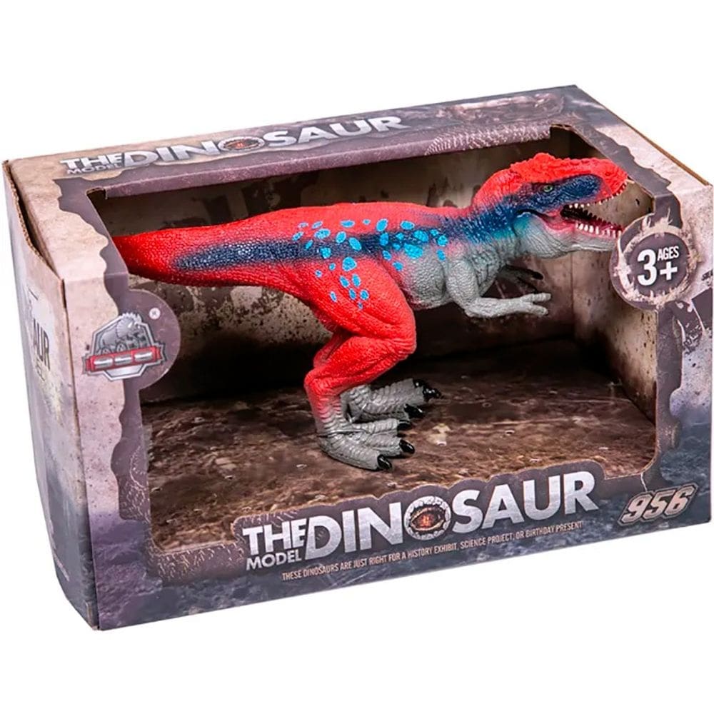 Dinossauro de Brinquedo The Dinosaur Model T-Rex Vermelho KZ956-207G - Dorémi