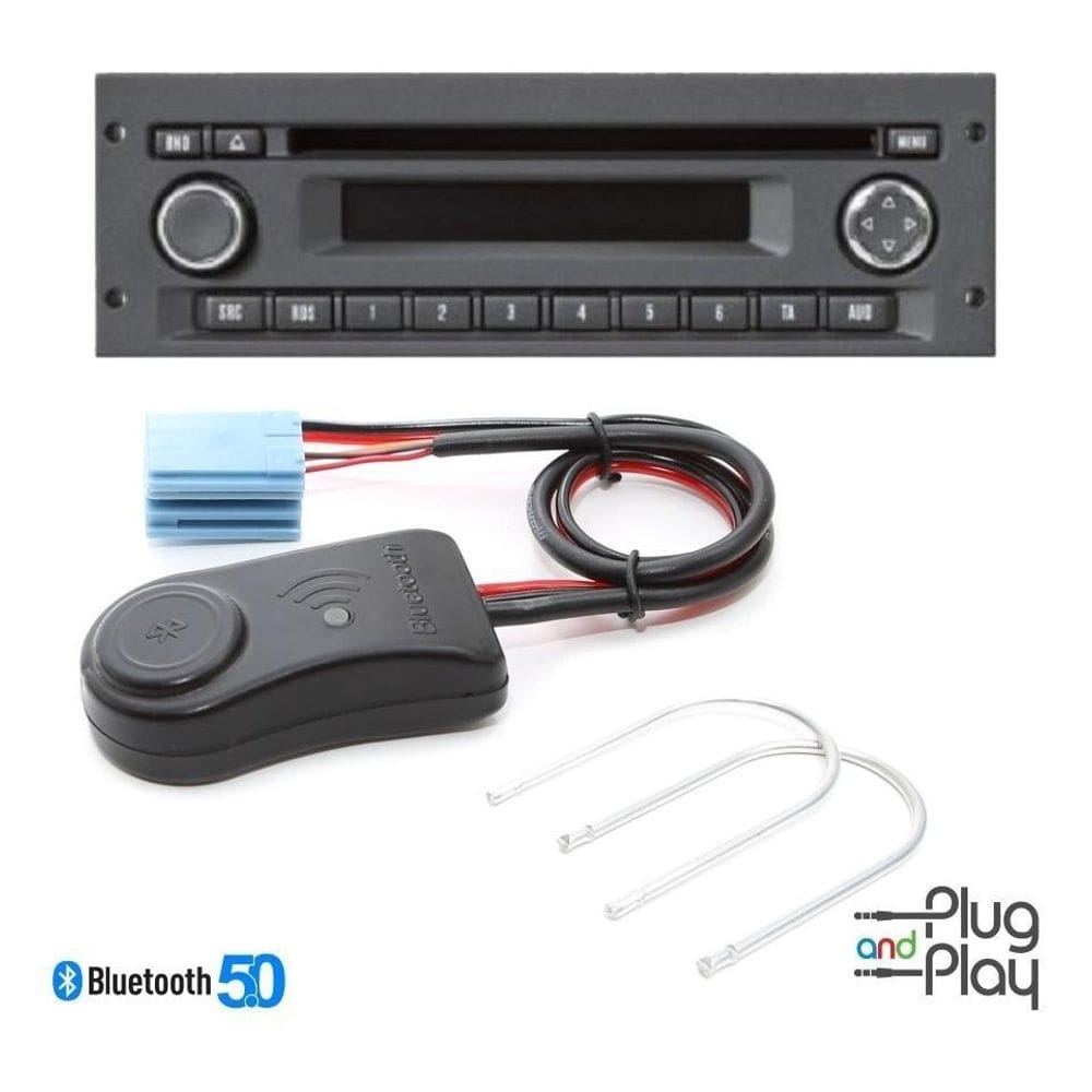 Interface bluetooth para rádio scania mp88 música + chaves