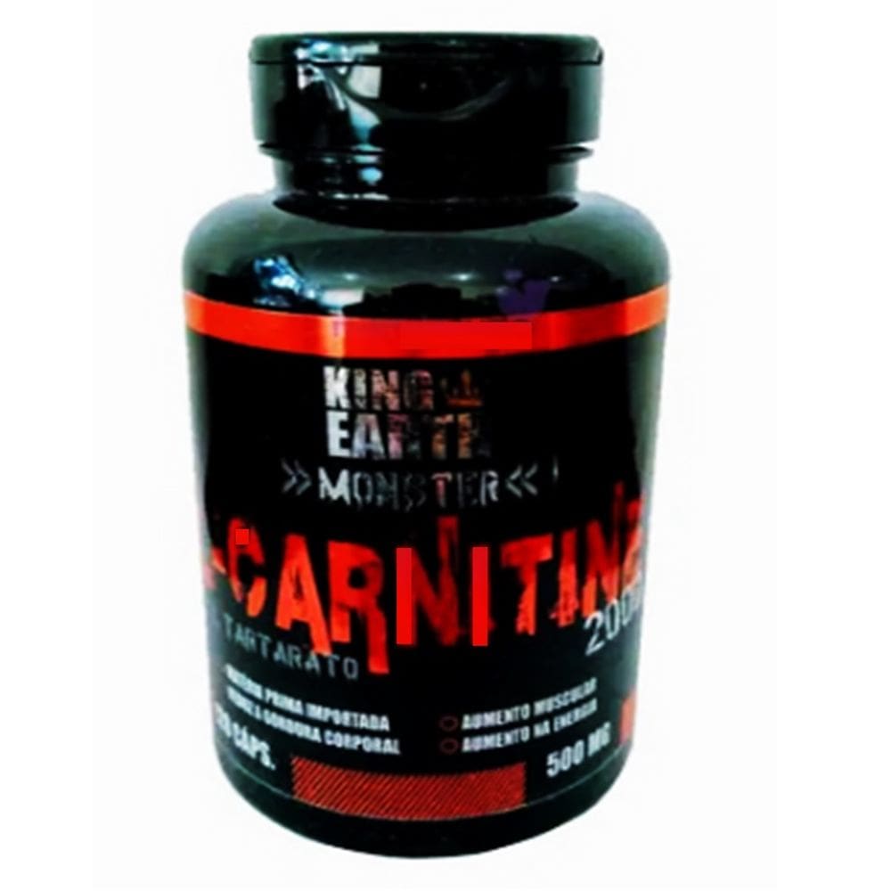 Lcarnitina earth king 500mg 120 capsulas