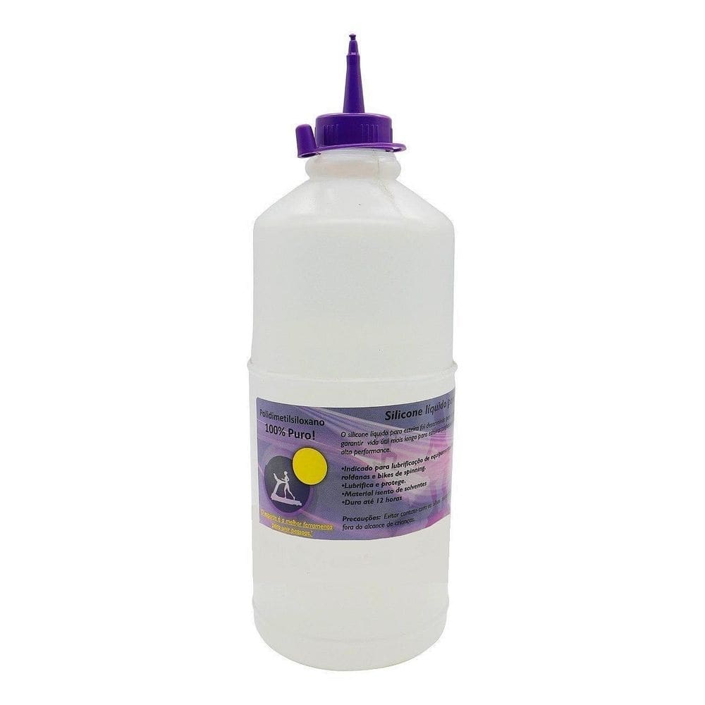 Silicone liquido para esteiras - 1 litro - densidade 200