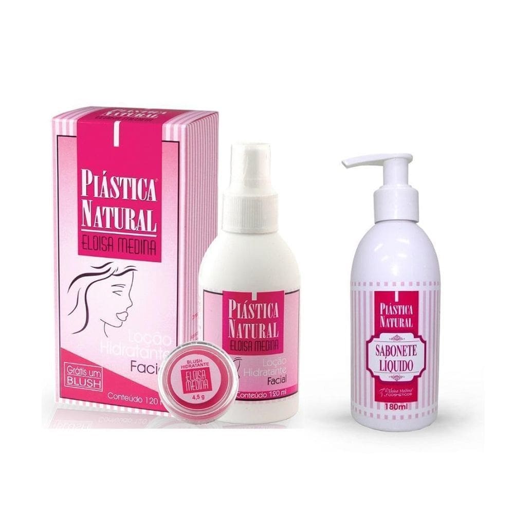 Plastica natural eloisa medina + 1 sab. líquido com colágeno