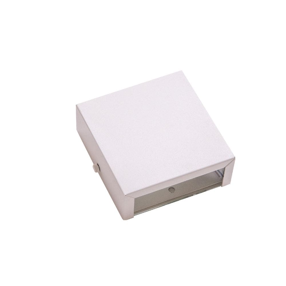 Arandela Branco 2 Focos Externa Parede Muro Ar1110