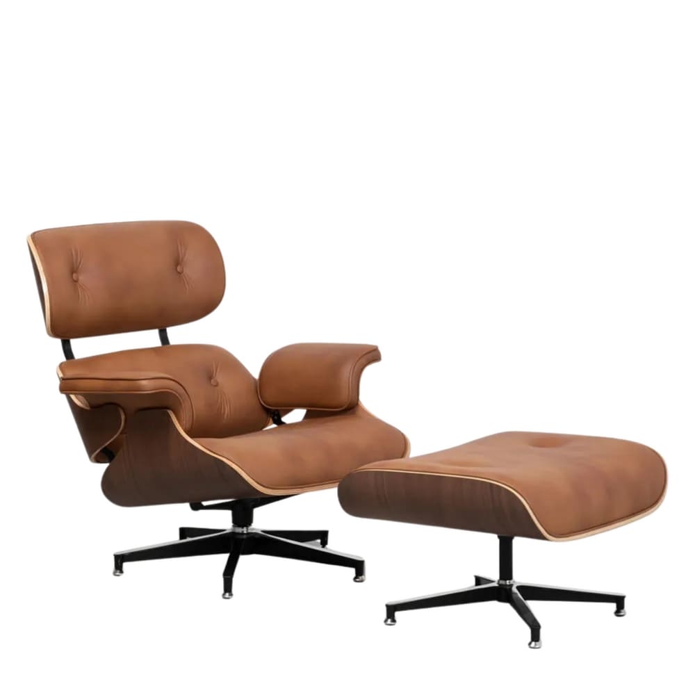 Poltrona Charles Eames Caramelo