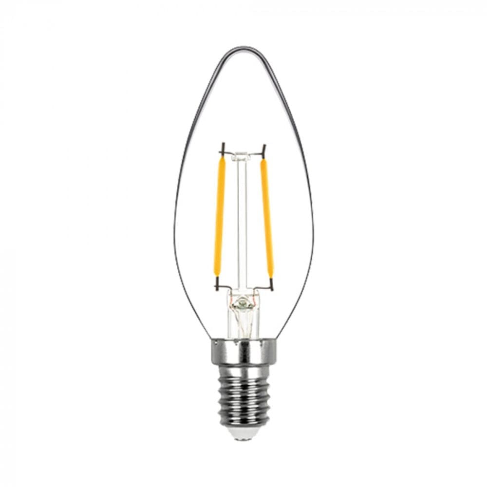 Lâmpada FILAMENTO DE LED VELA 2W E14 110V