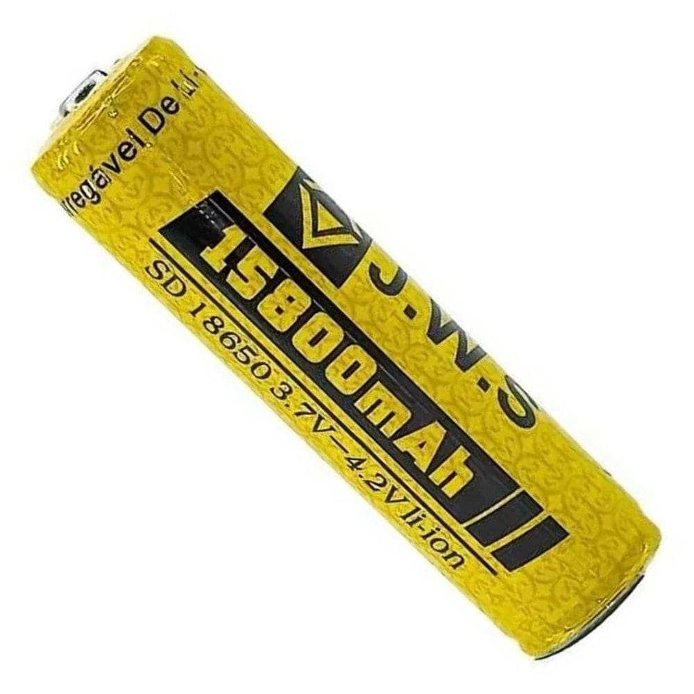 Bateria recarregavel 18650 3.7-4.2v 158000mah gold jws