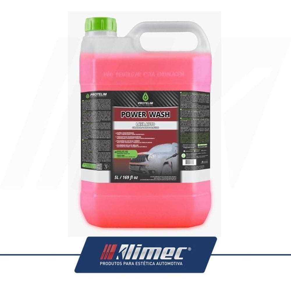 Power wash protelim shampoo automotivo neutro 5 litros