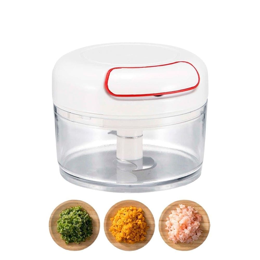 Mini Processador Alimentos Manual 2 Lâminas Id Utilidade