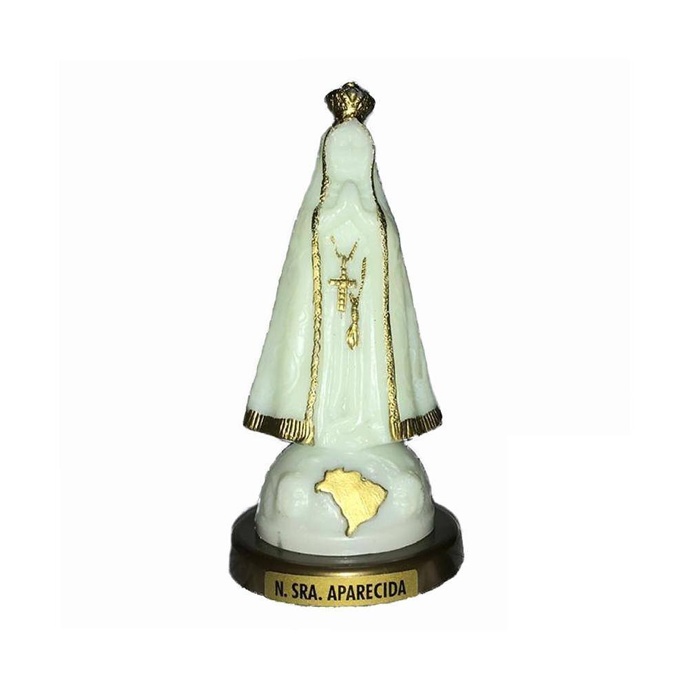 Imagem fosforescente nossa senhora aparecida brilha n escuro