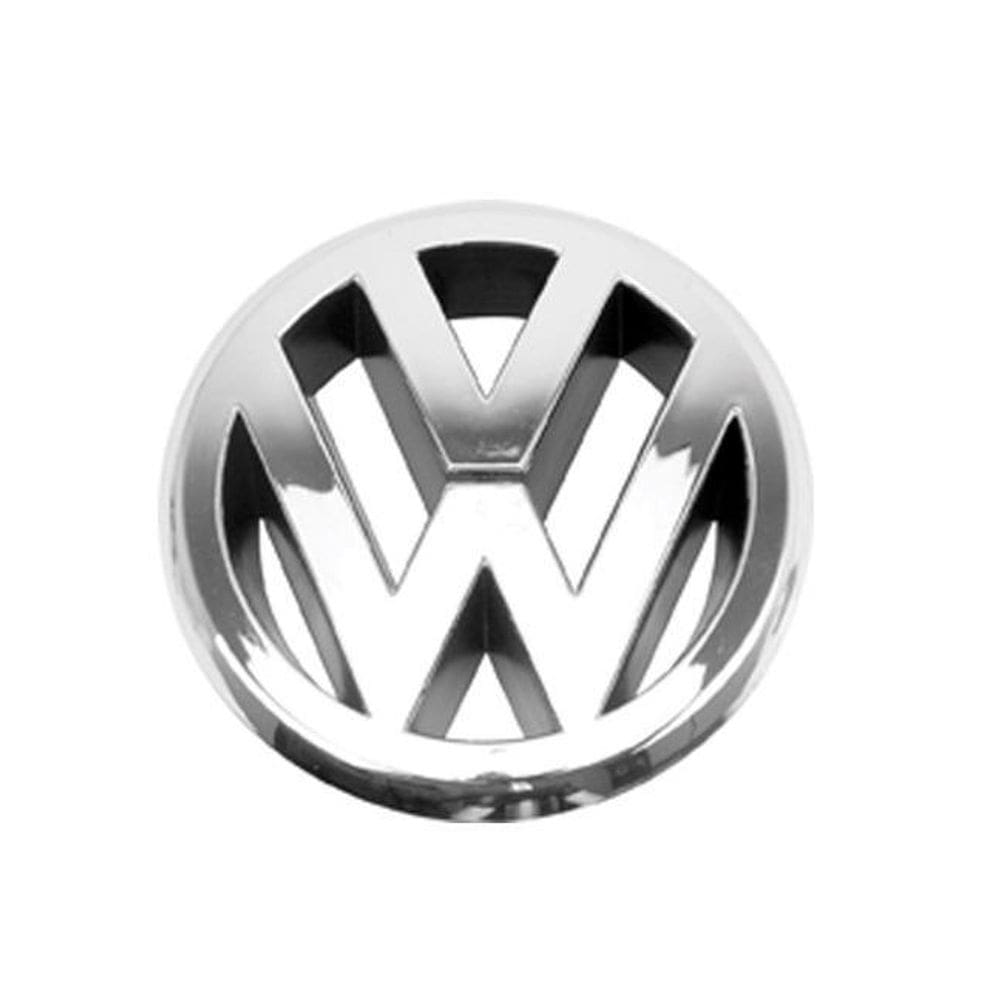 Emblema vw da grade frontal fox e spacefox 10/14 adesivo 3m