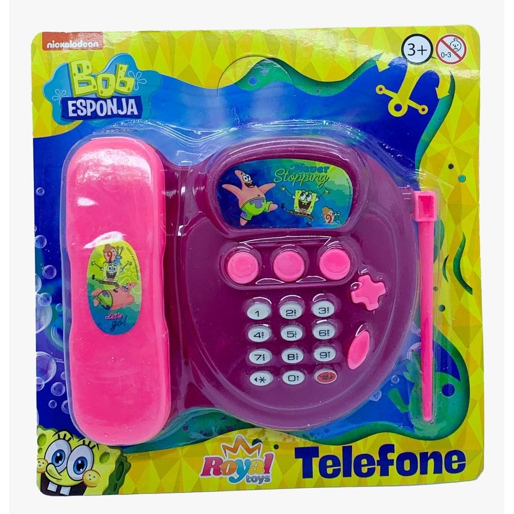 Telefone de brinquedo BOB ESPONJA