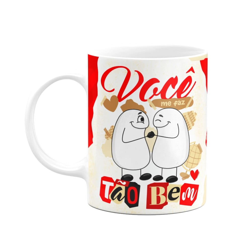Caneca Flork Namorados - Você me faz tão bem