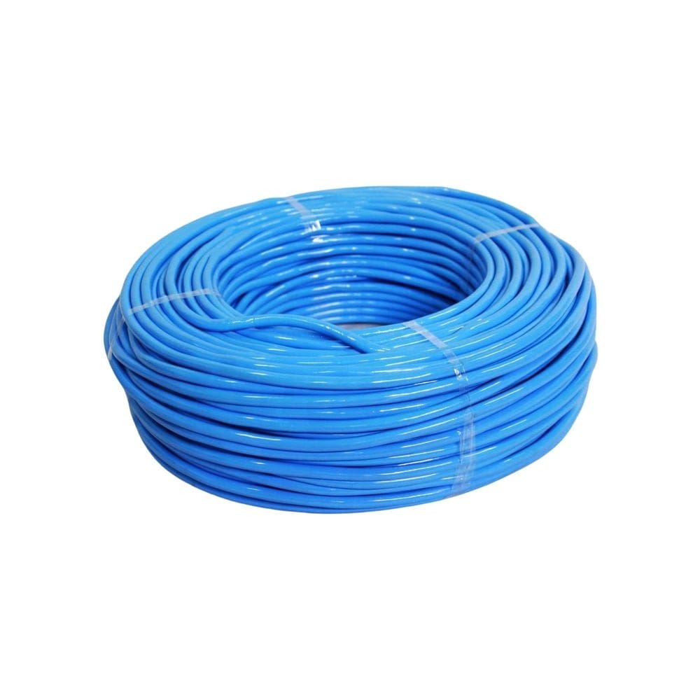Fio cabo flexível 6mm azul - 25 metros