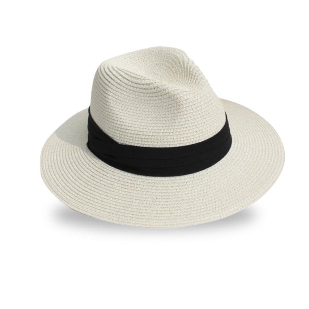 Chapéu Panamá Autêntico Fedora Praia Casual