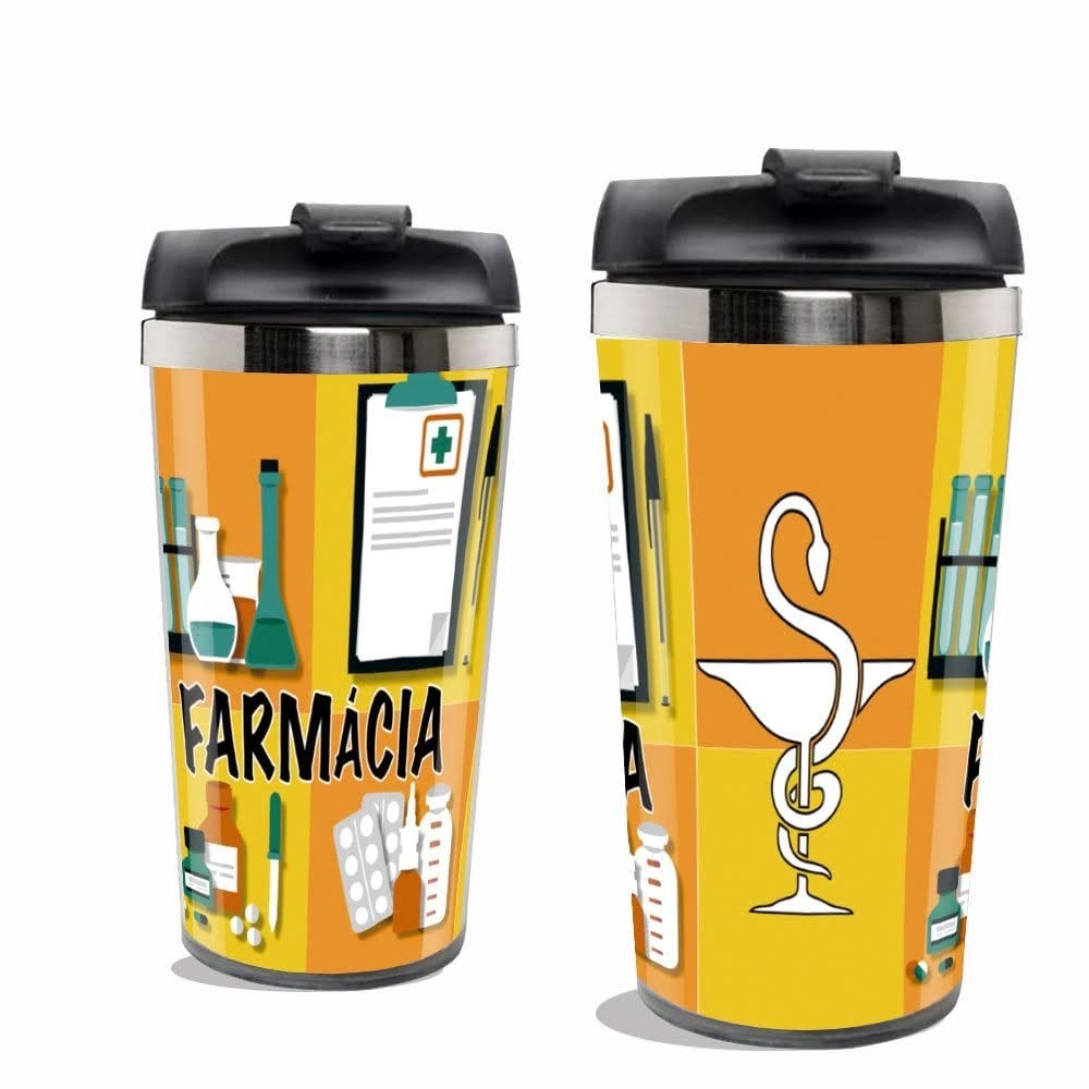 Copo térmico farmácia