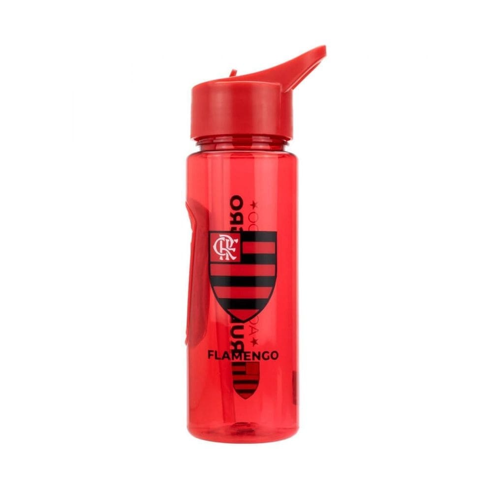 Garrafa plástico canudo 700ml -
