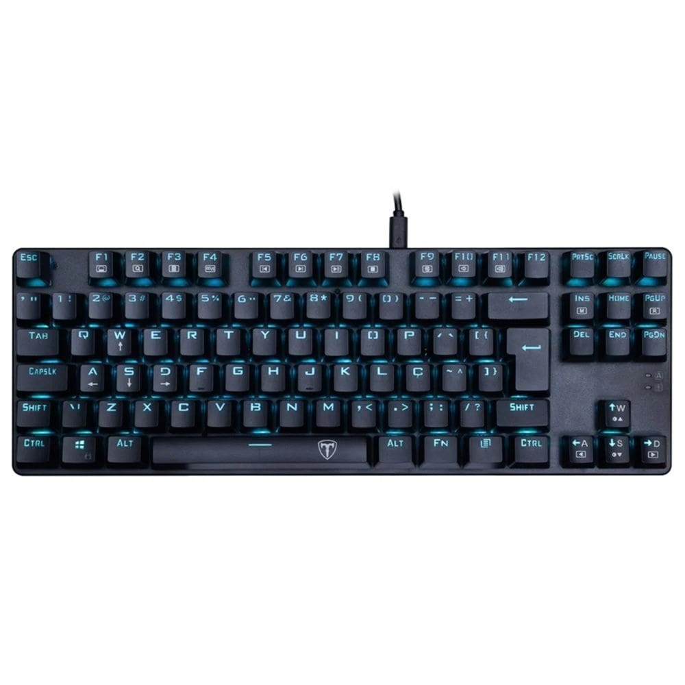 Teclado Gamer Mecânico T-dagger Tgk-313-bl Bora Espanhol