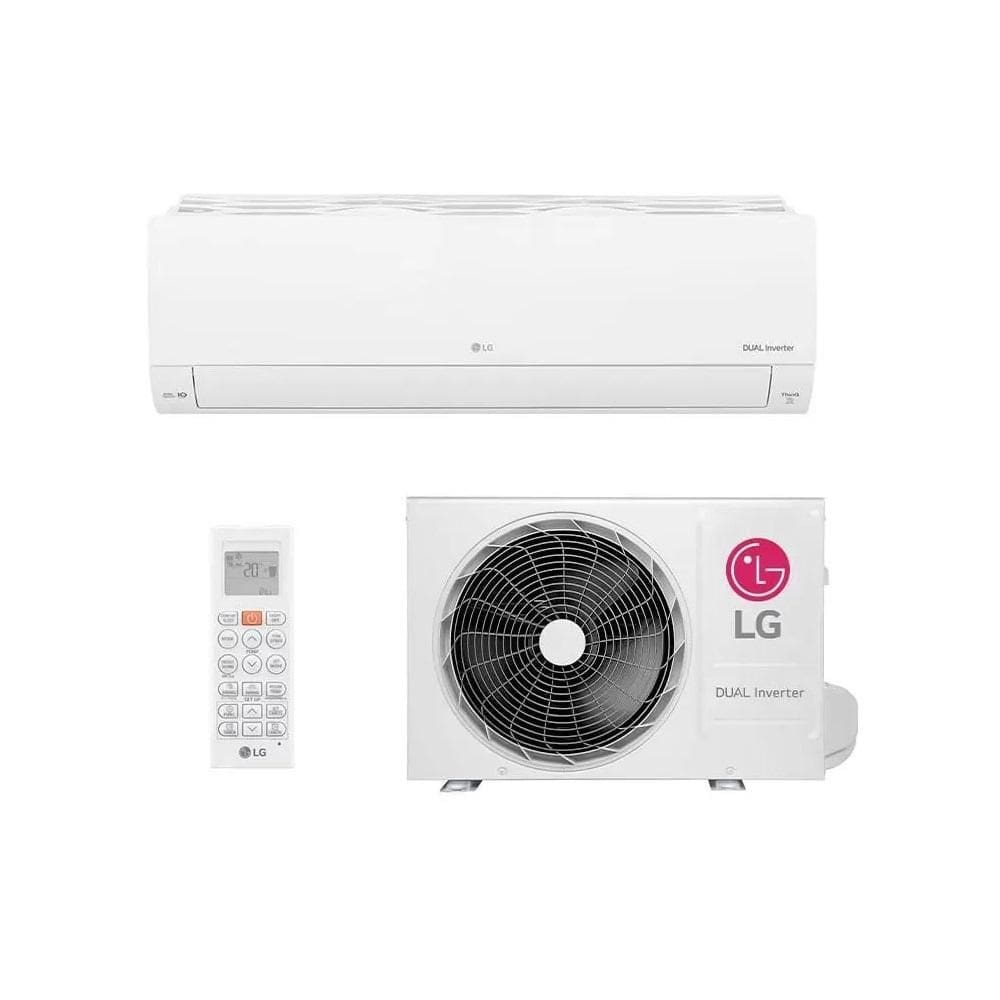 Ar Condicionado Split LG Hi Wall Inverter Voice +AI 24.000 BTU/h Quente e Frio Monofásico Branco S3-W24K231A - 220V