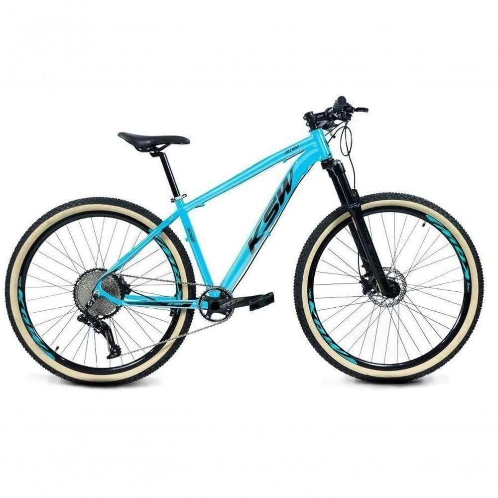 Bicicleta Aro 29 Ksw Xlt 12v Garfo Com Trava 11-50 Azul 19